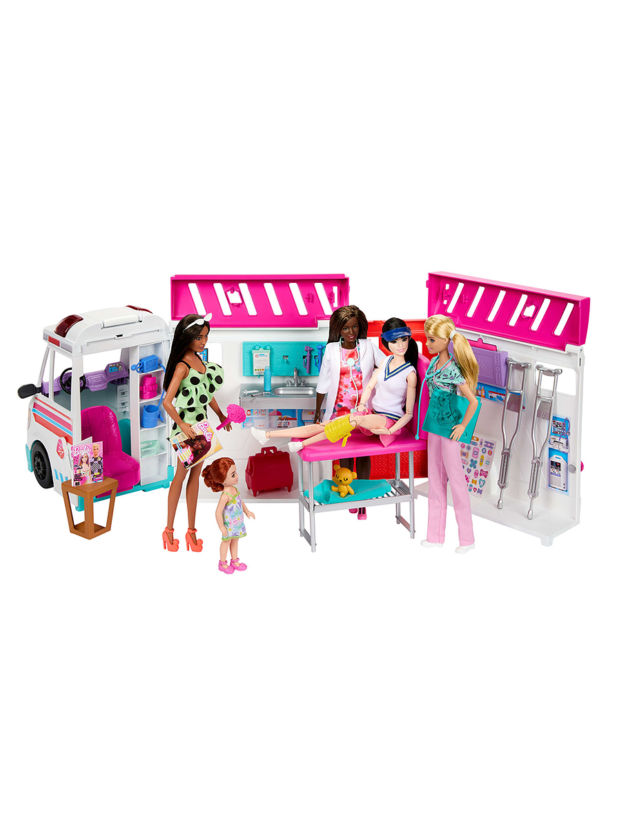Barbie Set De Juego Clínica De Atención  4