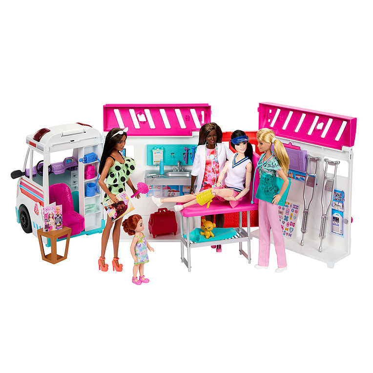 Barbie Set De Juego Clínica De Atención  4