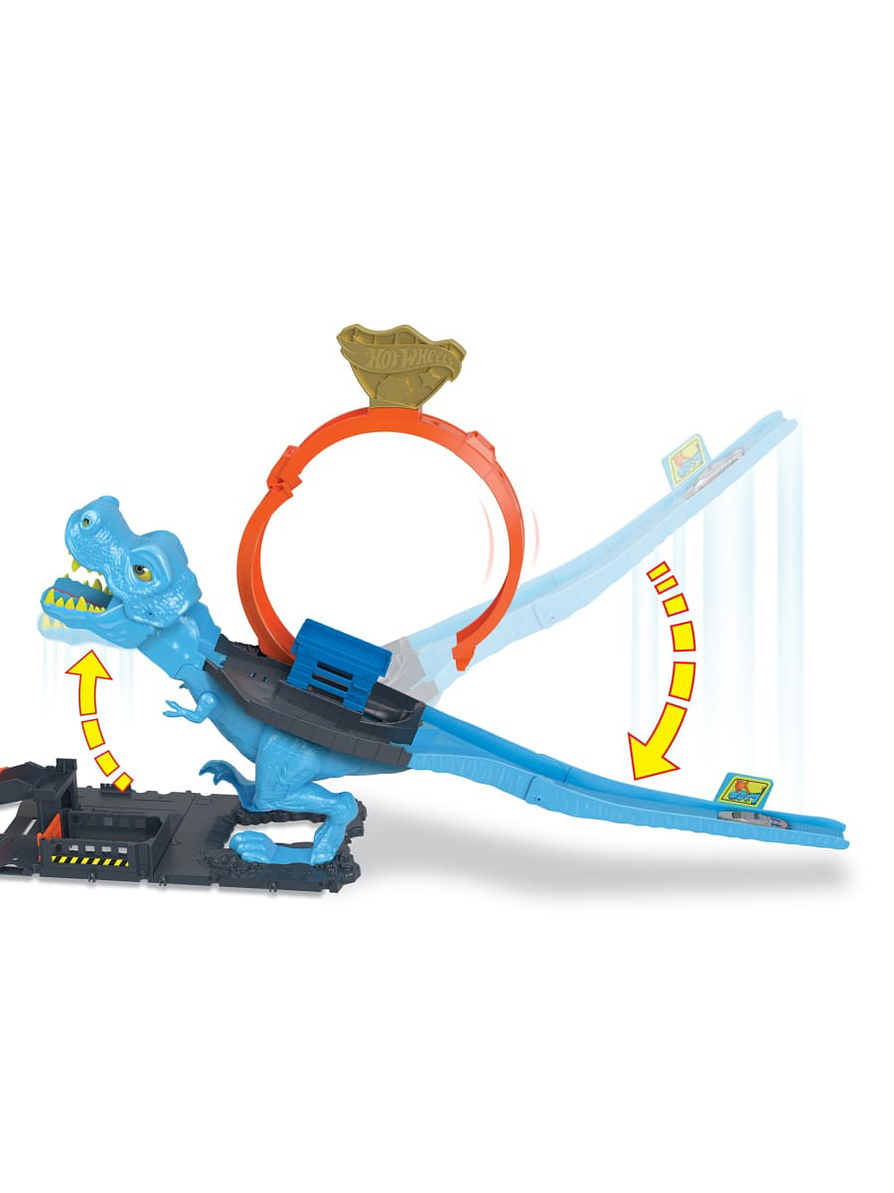Hot Wheels City Mordida De T-Rex 3