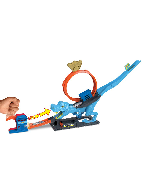 Hot Wheels City Mordida De T-Rex 5