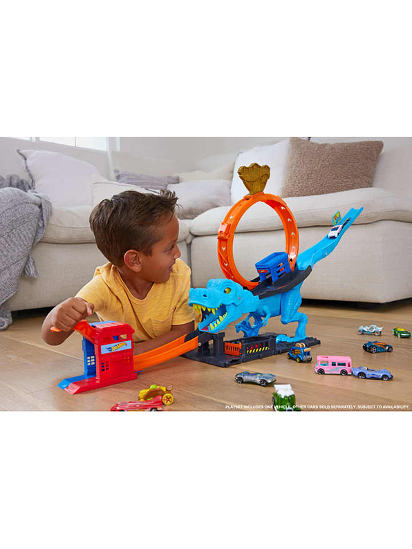 Hot Wheels City Mordida De T-Rex 6