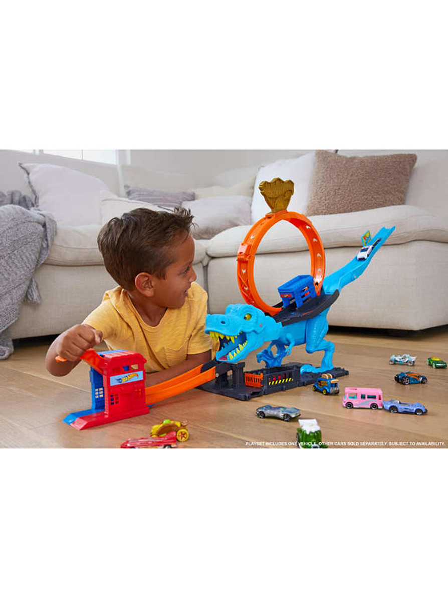 Hot Wheels City Mordida De T-Rex 6