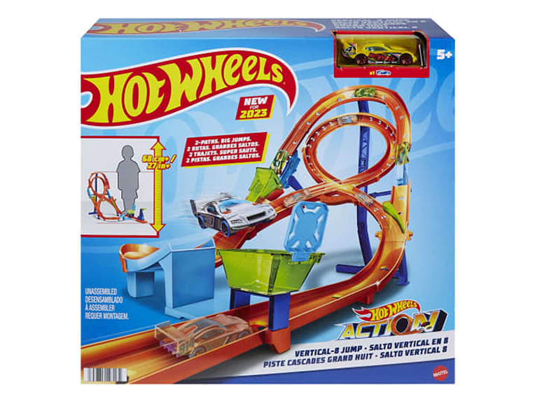 Hot Wheels Action Salto Vertical En 8 2