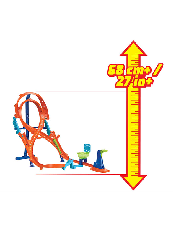 Hot Wheels Action Salto Vertical En 8 5