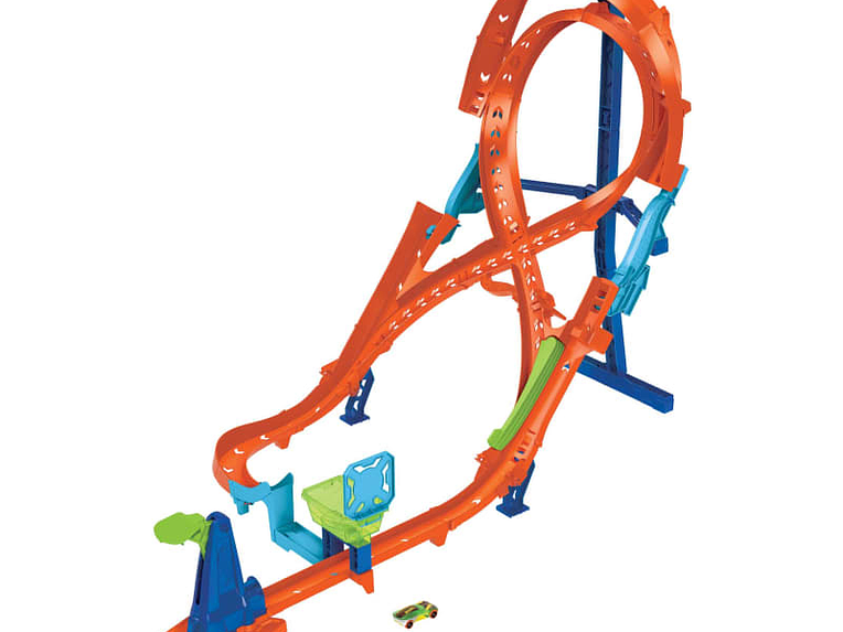 Hot Wheels Action Salto Vertical En 8 1