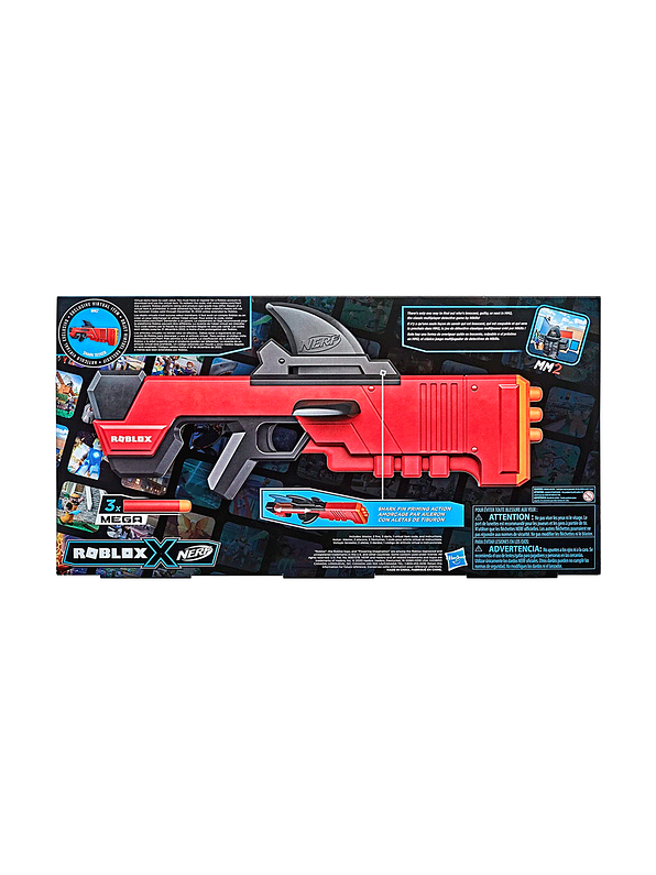 Nerf Roblox MM2 Shark Seeker 4