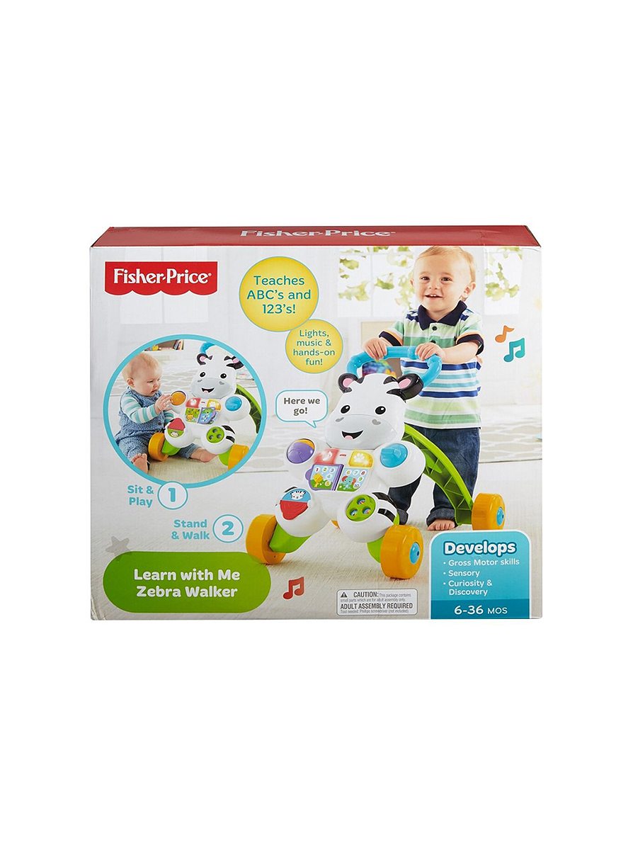 Fisher Price Zebra Andadera De Aprendizaje  1