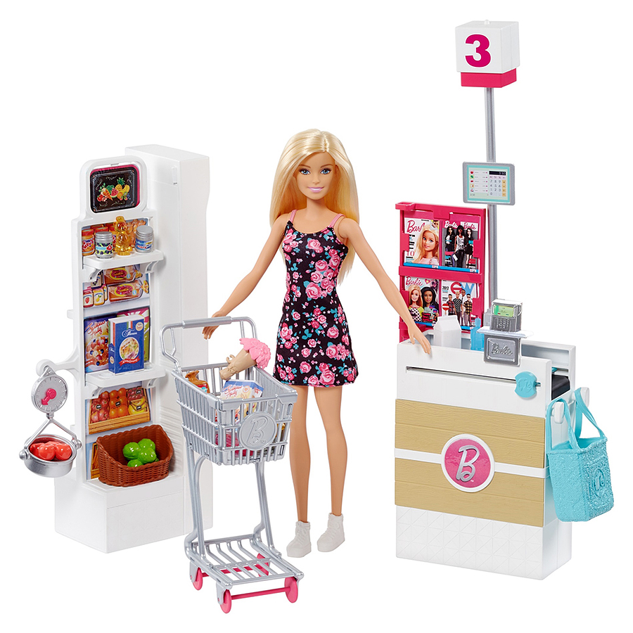 Set Supermercado De Barbie 1