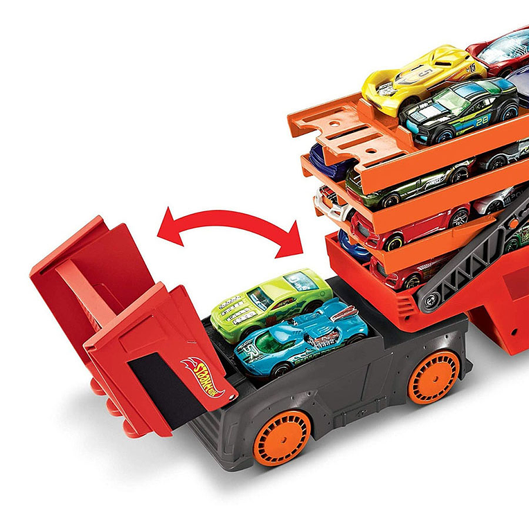 Hot Wheels Mega Remolque 4