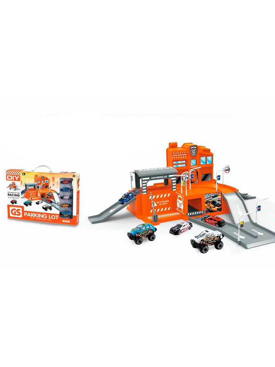 Set De Estacionamiento De Autos  1