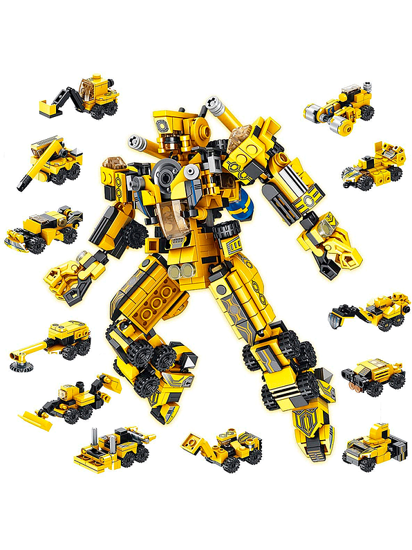 Set De Bloques Mega City Project 12 En 1  2