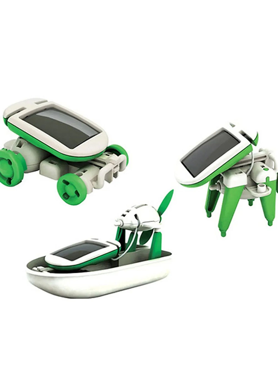 Robot Solar 6 En 1 Be Green  2