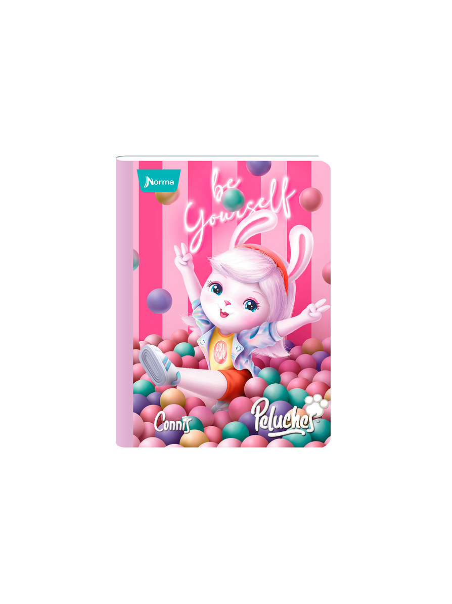 Cuaderno Cosido Peluches 100 Hojas Doble Línea  5