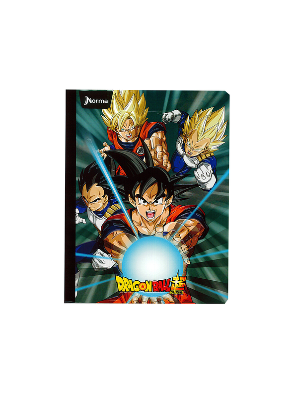 Cuaderno Cosido Dragón Ball Z 100 Hojas Doble Línea 5