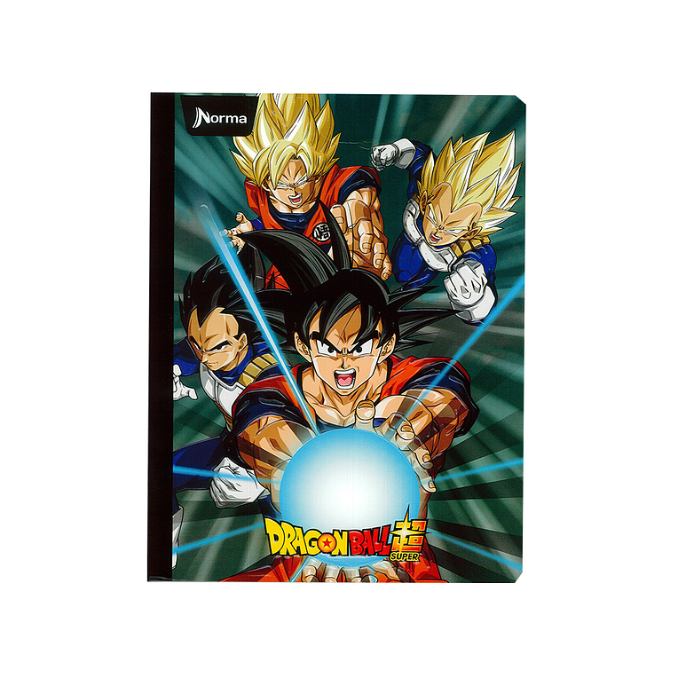 Cuaderno Cosido Dragón Ball Z 100 Hojas Doble Línea 5