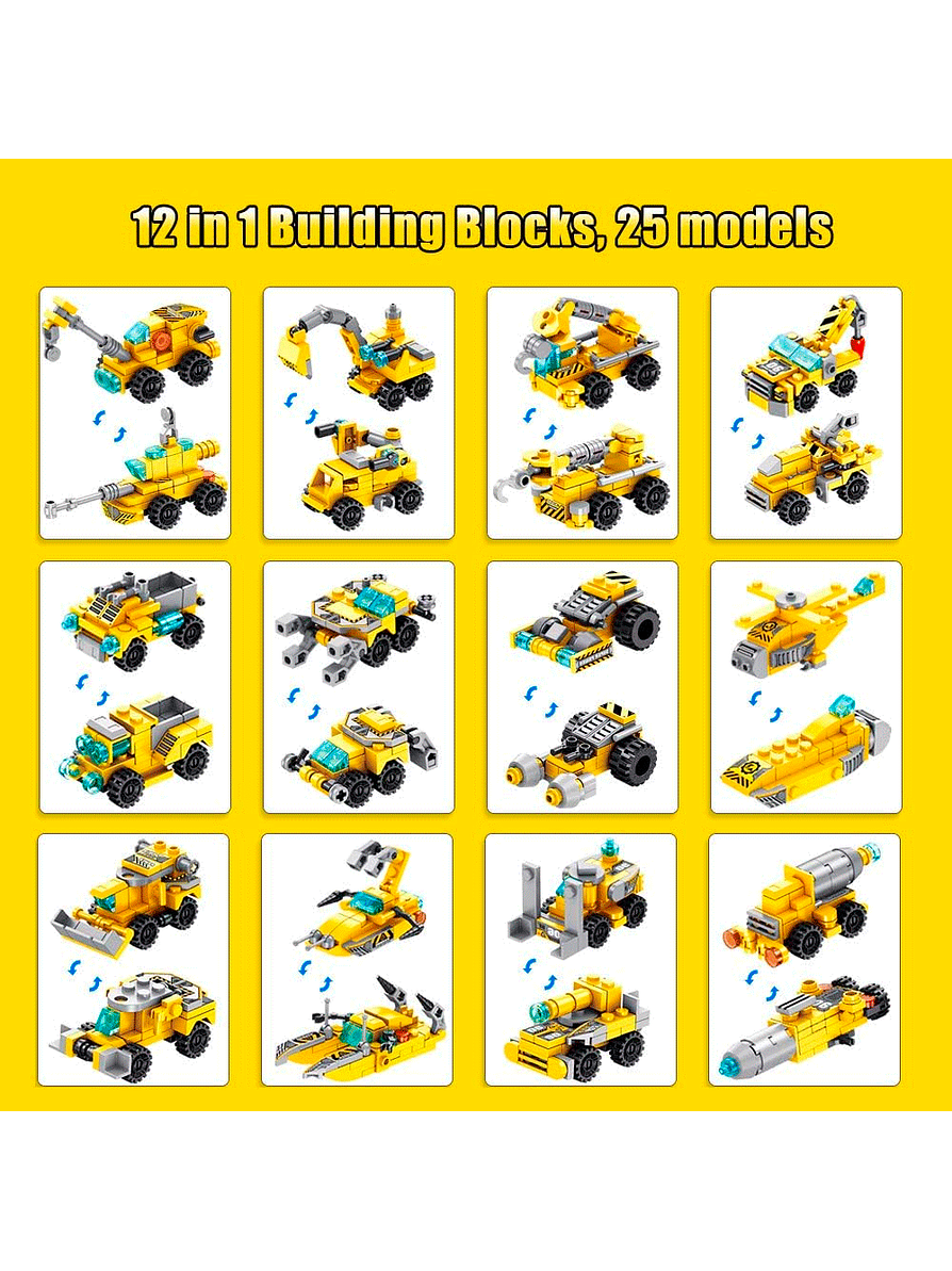 Set De Bloques Construction Blocks  4