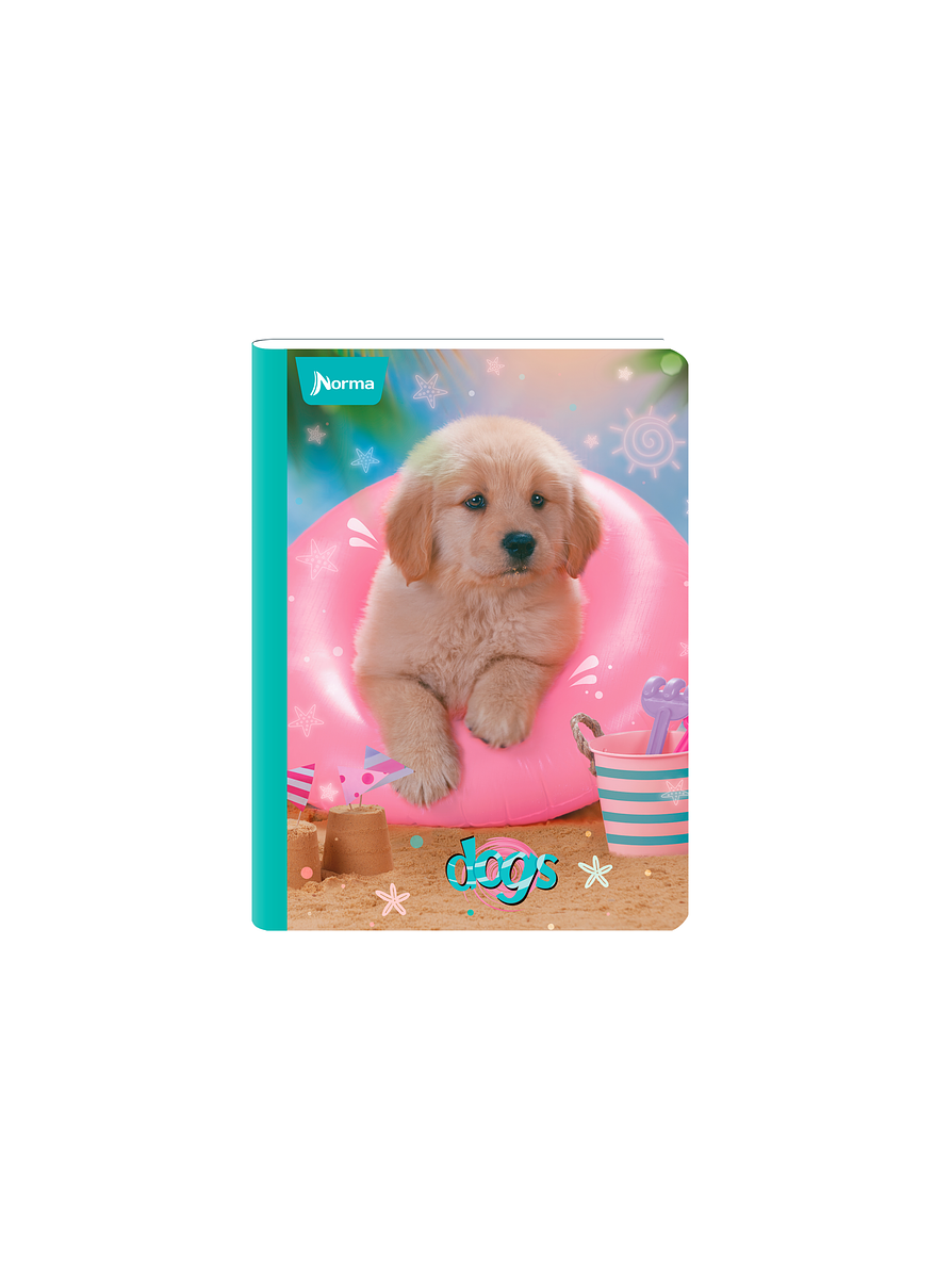 Cuaderno Cosido Norma Dogs 50 Hojas Lineas  6