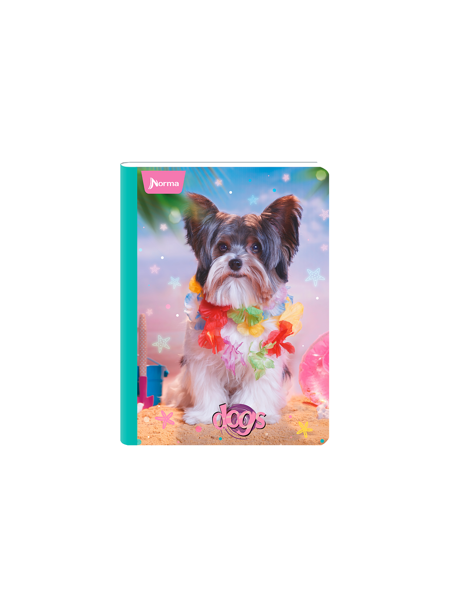 Cuaderno Cosido Norma Dogs 50 Hojas Lineas  2
