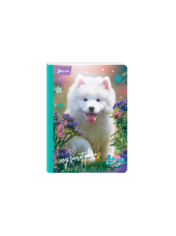 Cuaderno Cosido Norma Dogs 50 Hojas Lineas  1