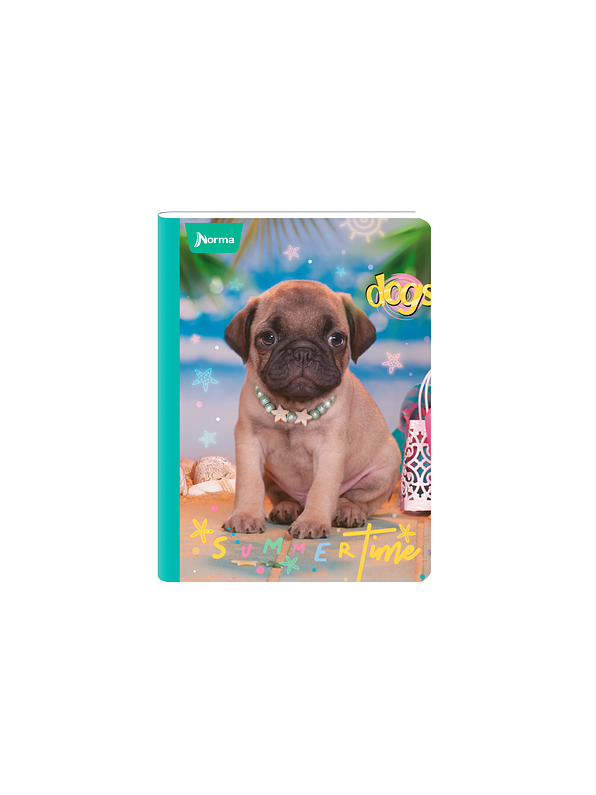 Cuaderno Cosido Norma Dogs 50 Hojas Lineas  4