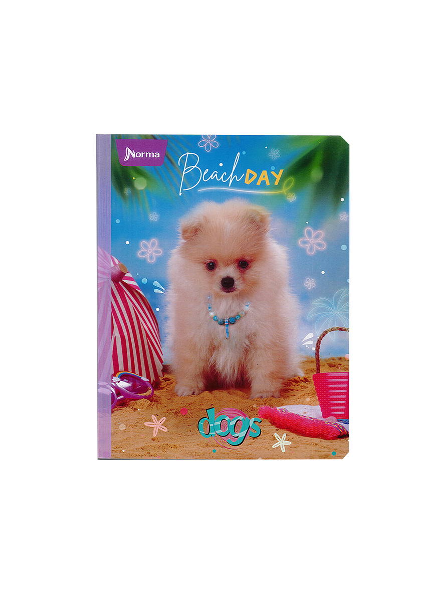 Cuaderno Cosido Norma Dogs 50 Hojas Lineas  9