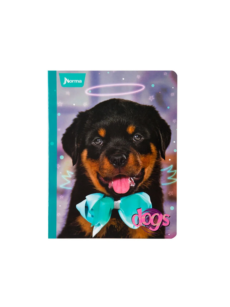 Cuaderno Cosido Norma Dogs 50 Hojas Lineas  14