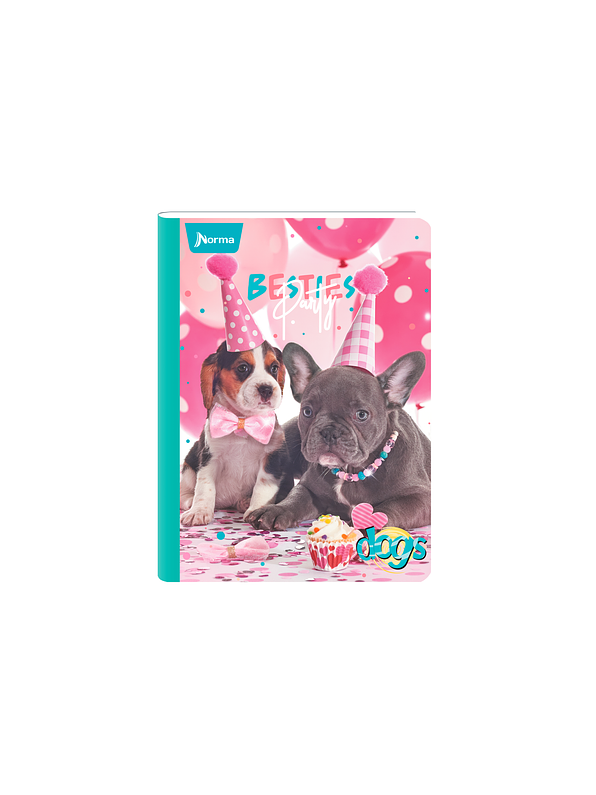 Cuaderno Cosido Norma Dogs 50 Hojas Lineas  5