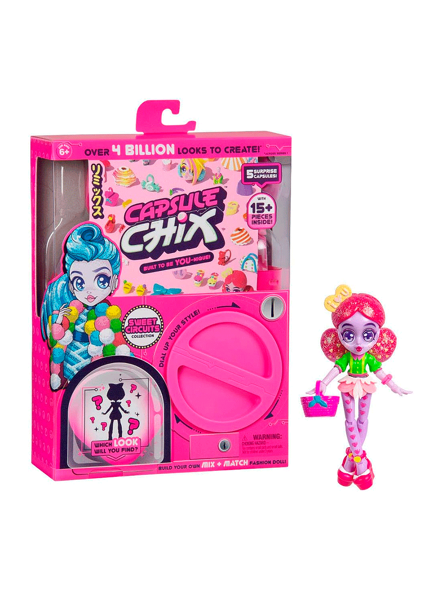 Capsule Chix S1 Sweet Circuits Muñeca 3
