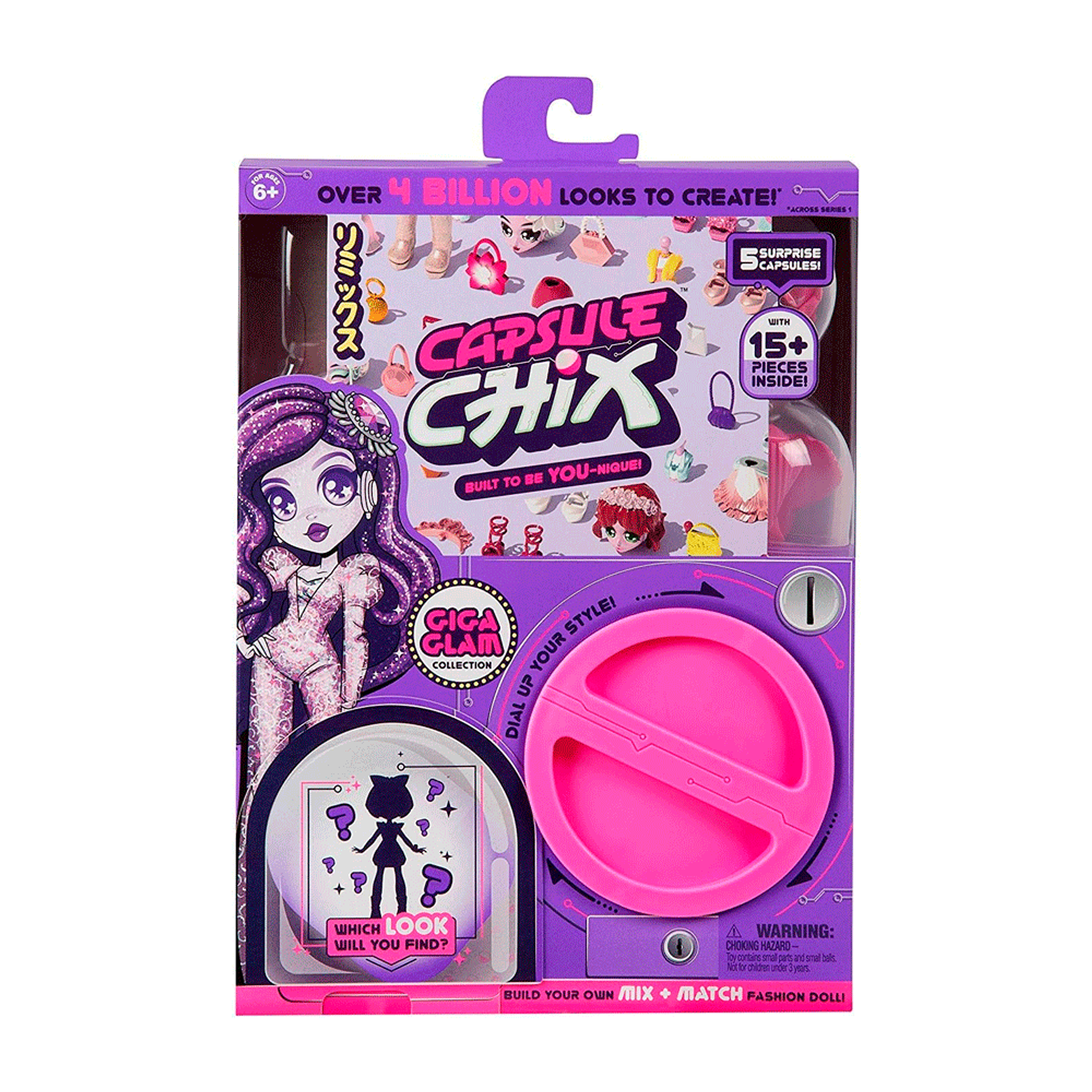 Capsule Chix S1 Giga Glam Muñeca  1