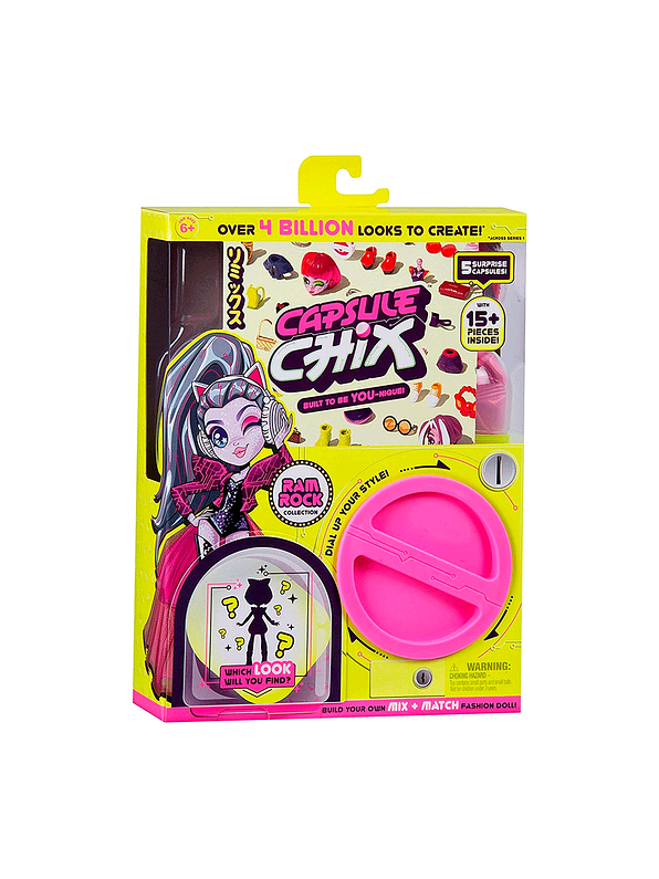 Capsule Chix S1 Ram Rock Muñeca  1