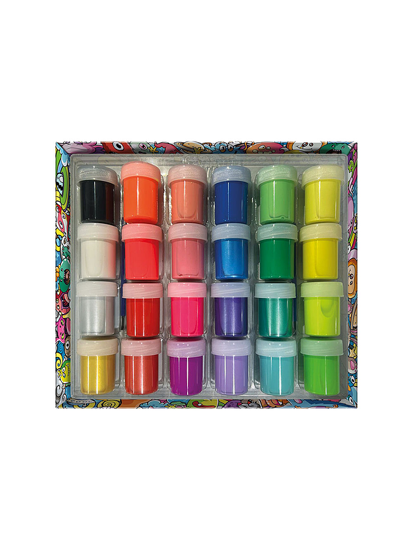 Set Tempera Color Boom X 24 Unidades  3