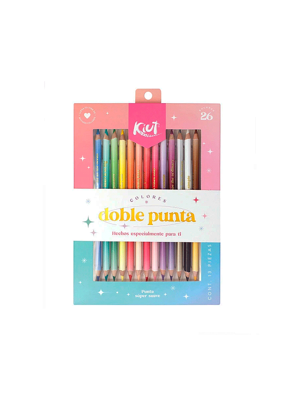 Colores Kiut Doble Punta X 13 Unidades  1