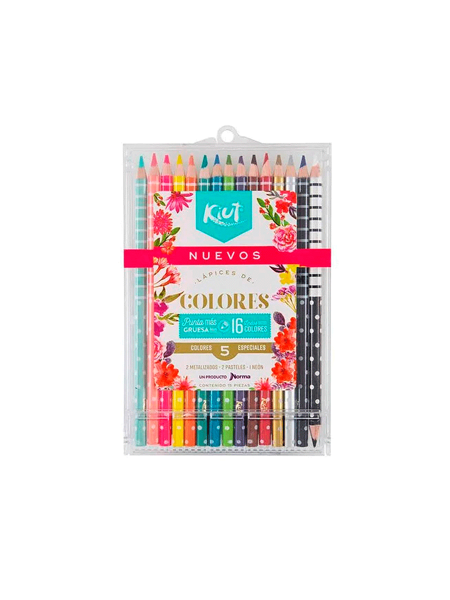 Colores Kiut X 15 Unidades  1
