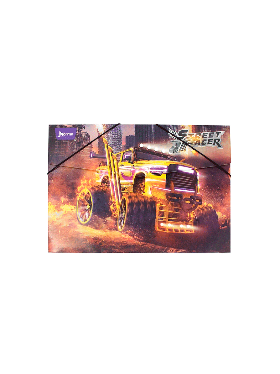 Carpeta Fuelle Cartón Street Racer 1