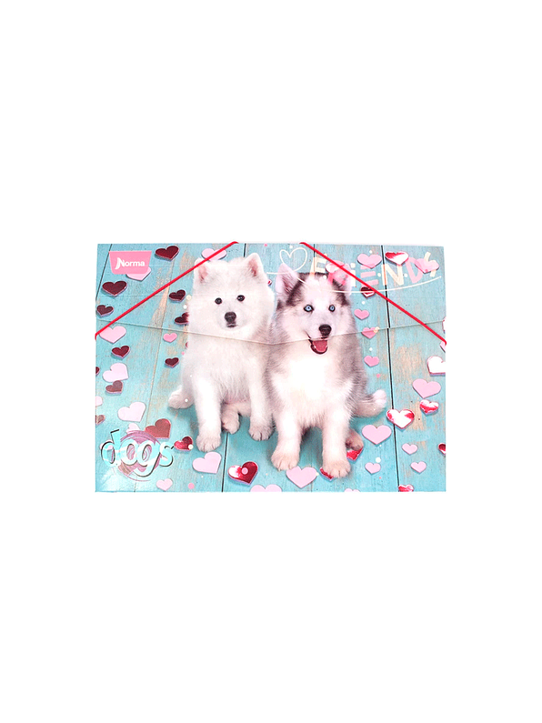 Carpeta Fuelle Cartón Dogs  1