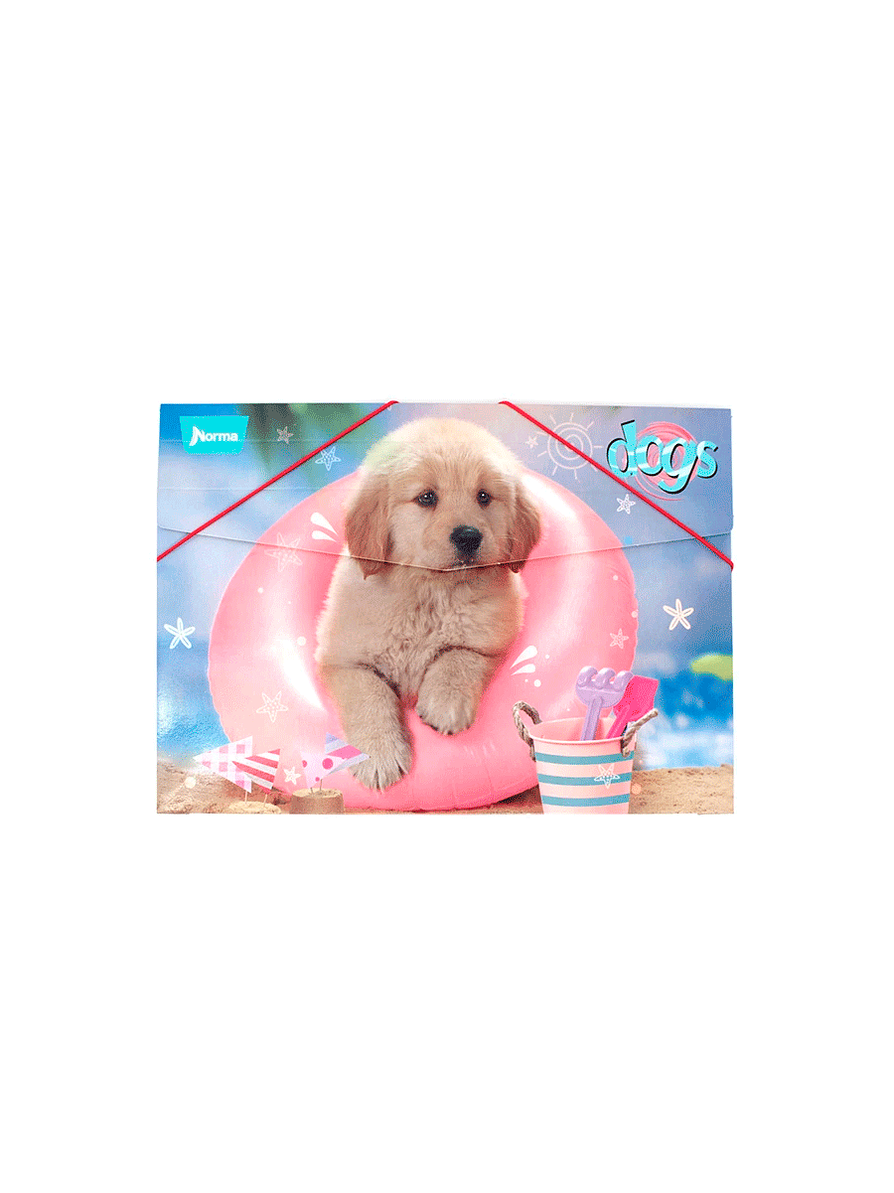 Carpeta Fuelle Cartón Dogs  4