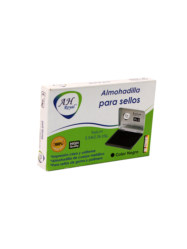 Almohadilla Para Sellos Ah Royal  1
