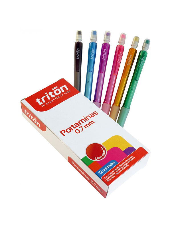 Portaminas Tritón 0.7 mm 1