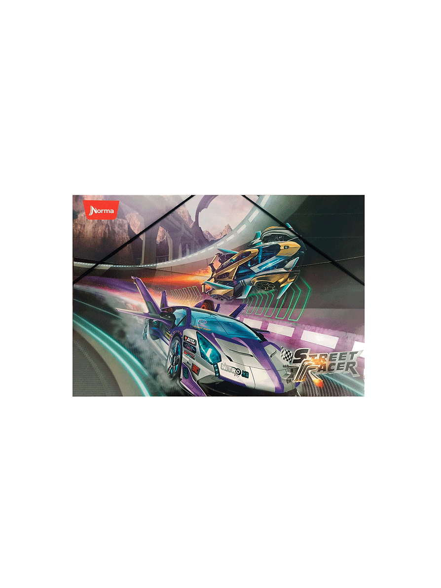 Carpeta Fuelle Cartón Street Racer 2