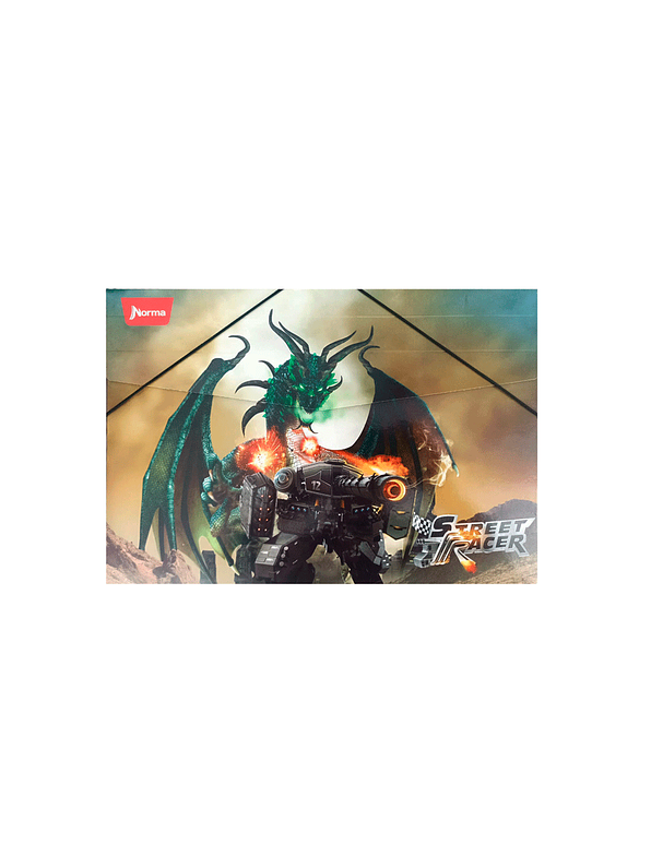 Carpeta Fuelle Cartón Street Racer 3