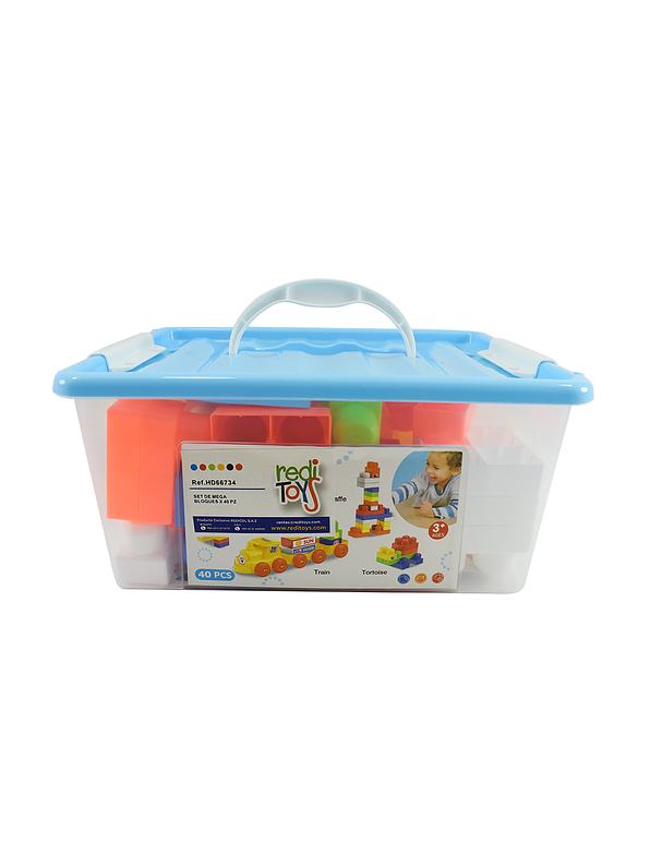 Set De Mega Bloques X 40 Piezas  2