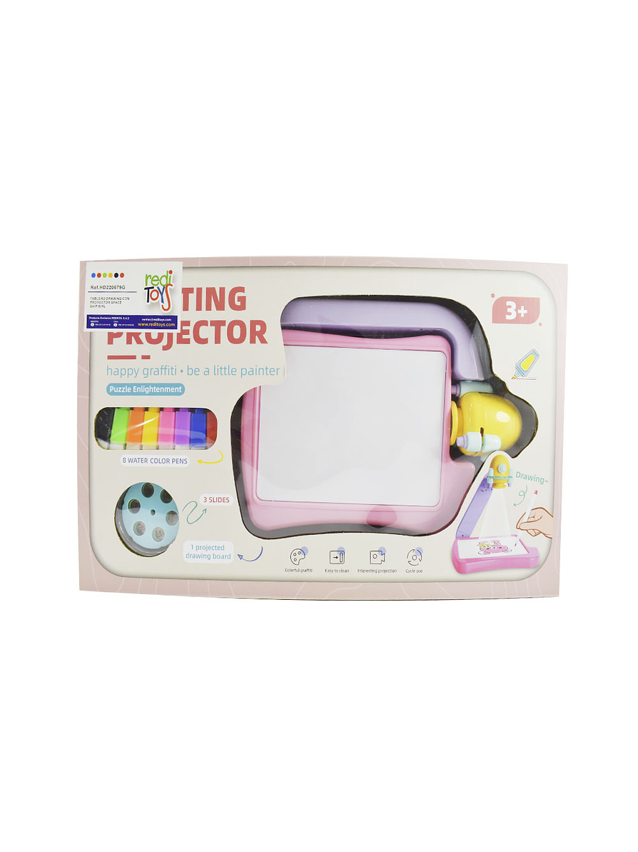 Tablero Drawing Con Proyector Space Ship  1