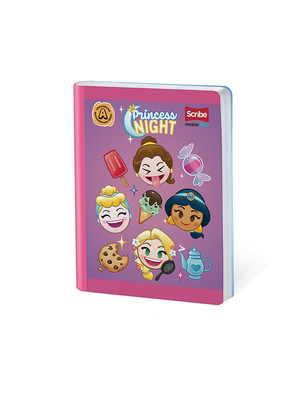 Cuaderno Cosido Disney Emoji 100 Hojas Cuadritos 1