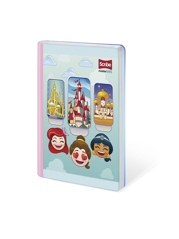 Cuaderno Cosido Disney Emoji 100 Hojas Cuadritos 2