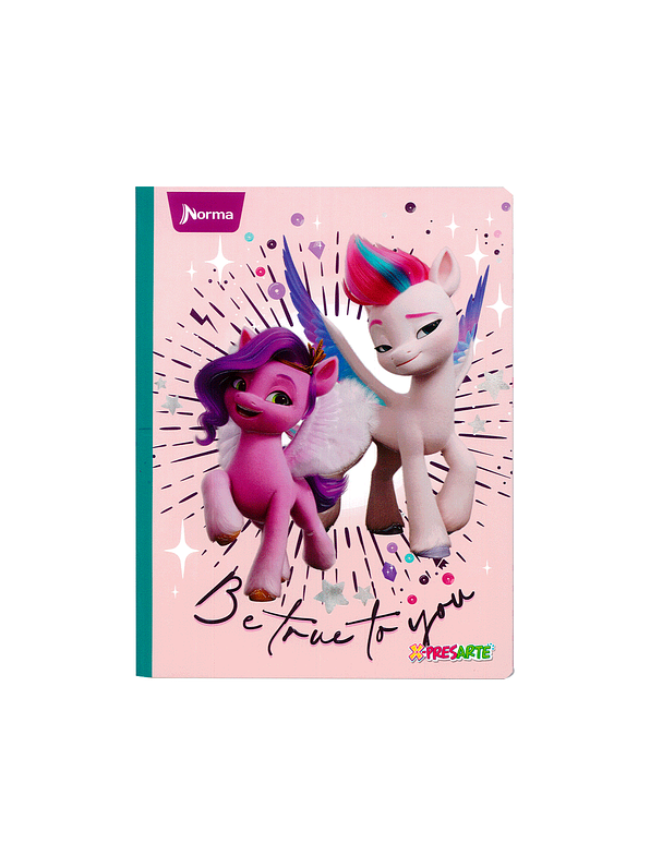 Cuaderno Cosido Norma My Little Pony 50 Hojas Cuadros 1