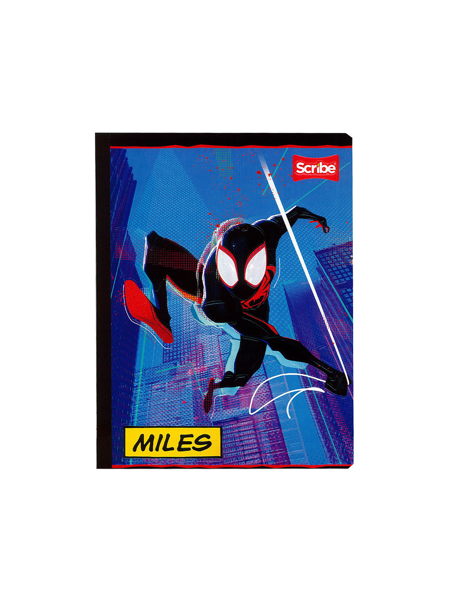Cuaderno Cosido Spider-Man Movie 50 Hojas Cuadros 4