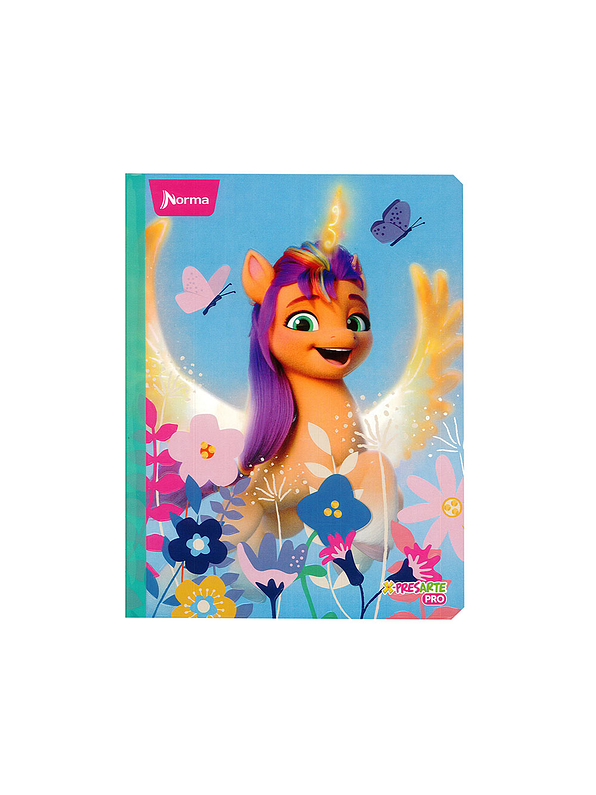 Cuaderno Cosido Norma My Little Pony 100 Hojas Cuadros 1
