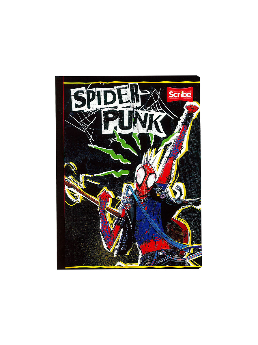 Cuaderno Cosido Spider-Man Movie 100 Hojas Cuadros 5