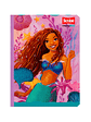 Cuaderno Cosido Sirenita 50 Hojas Cuadros - Miniatura 3