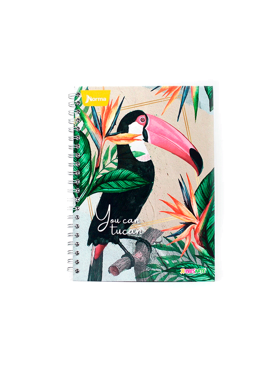 Agenda Pasta Dura X-Presarte Femenino 5 Materias 1